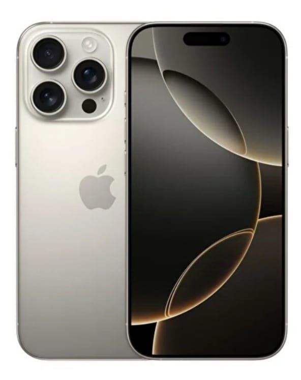 iPhone 16 Pro  6.3 inç  natürel titanyum 128 Gb A18