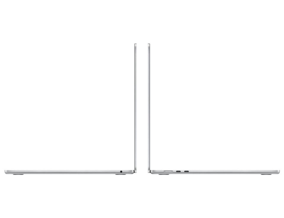 MACBOOK AİR 15'' GÜMÜŞ 8 çekirdekli CPU’ya, 10 çekirdekli GPU’ya ve 16 çekirdekli Neural Engine’a sahip Apple M2 çip     16 GB birleşik bellek    512  GB SSD depolama     True Tone özelliğine sahip 15.3 inç Liquid Retina ekran³     1080p FaceTime HD kamer