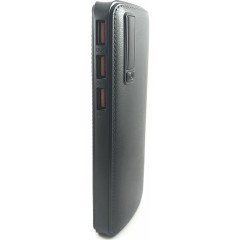 Despec Dexim-Daks 12.000 mAh 3 USB Çıkışlı Powerbank Taşınabilir Şarj Cihazı (Siyah)