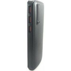 Despec Dexim-Daks 12.000 mAh 3 USB Çıkışlı Powerbank Taşınabilir Şarj Cihazı (Siyah)