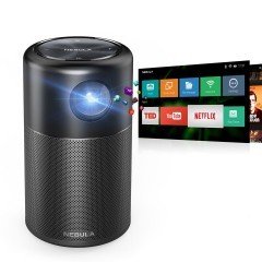 Anker Nebula Capsule Taşınabilir Hoparlörlü Projeksiyon Cihazı Ürün Kodu: 848061050516