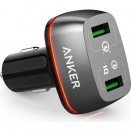 Anker PowerDrive+ 2 24W QC 3.0 Hızlı Araç Şarj Cihazı Ürün Kodu: 848061048377