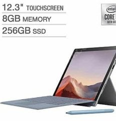 Microsoft Surface Pro 7 - 8Gb Ram-128 Gb Ssd + Klavye - SIFIR