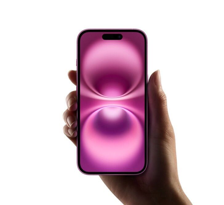 iPhone 16 A18 cip 6.1 inç 128 gb pembe