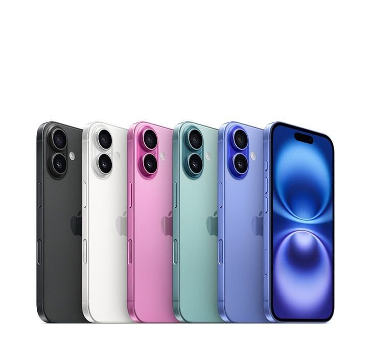 iPhone 16 A18 cip 6.1 inç 128 gb pembe