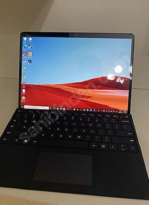 MICROSOFT SURFACE PRO X SQ2 işlemci 16 Gb ram 256 GB SSD