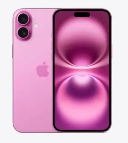 iPhone 16 A18 cip 6.1 inç 256 gb pembe