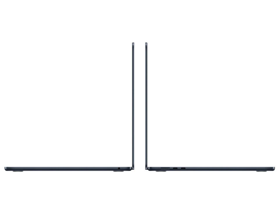 Macbook Air M2 çipli GECE YARISI  8 çekirdekli CPU’ya, 10 çekirdekli GPU’ya ve 16 çekirdekli Neural Engine’a sahip Apple M2 çip 24 GB birleşik bellek 256 GB SSD depolama True Tone özelliğine sahip 15.3 inç Liquid Retina ekran³ 1080p FaceTime HD kamera Mag