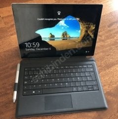 Surface Pro 7 Garantili, Type Cover, Pen, i5-1035G4 16GB 256GB