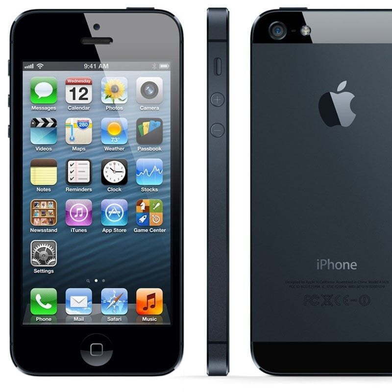 KİRALIK İPHONE5 (bir gün 30tl x 7gün = 210 tl  MD642LL/A Apple iphone5 iphone6 görünümlü Siyah