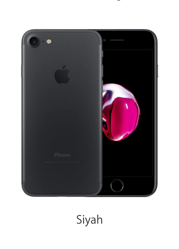 KİRALIK İPHONE 7  1 gün 70 tl x 7 gün MPQV2LL/A Apple iphone7 256 gb siyah mat black