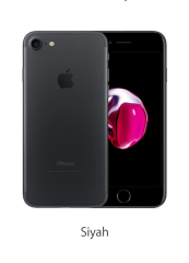 KİRALIK İPHONE 7  1 gün 70 tl x 7 gün MPQV2LL/A Apple iphone7 256 gb siyah mat black