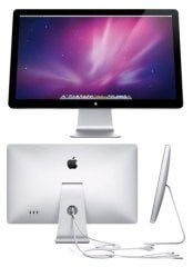 KİRALIK 1 hafta 700 tl Apple Cinema Display (30-inch DVI Late 2007)   Apple 30'' HD Lcd Cinema Display Mat Matte Ekran Çözünürlük: 2560x1600,170 Tepkime:16 ms,170 degrees vertical,700:1, 0.258 mm, 2 xusb,2xfr400,  150 watt  adaptör entegre  OEM,   2. el