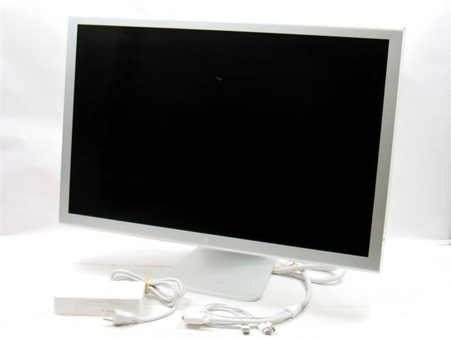 KİRALIK Bir hafta 500 tl Apple 23'' Lcd Cinema Display Mat Ekran OBS CINEMA DISPLAY (23-INCH DVI EARLY 2007) 1920X1200, 178 x178 400 cd/m2 14 ms, 0.258 mm, 98.44 ppi, 90 watt adaptör oem entegre 2.el temiz kozmetik: 90/100 Model: A1082 Apple macpro1 ve ma