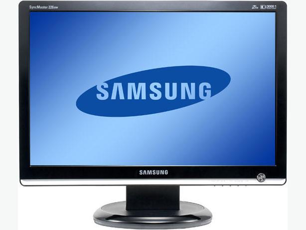 KİRALIK 1 haftalık 400 tl Samsung SyncMaster 226BW 22-inch LCD Monitör   , 160  derece görüş açısı,    D-Sub 15-pin and DVI-D connections, 3000:1 contrast ratio and 0.282-millimeter pixel pitch produce crisp, easy-to-view images