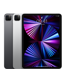 Apple 11 inç iPad Pro M1, Wi-Fi + cellular 128GB-gümüş