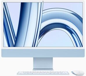 iMac 24 inc 4.5K M3 8CPU 8GPU 8GB 256GB Mavi MQRC3TU/A