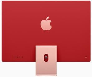 iMac 24 inc 4.5K M3 8CPU 8GPU 8GB 256GB Pembe MQRD3TU/A
