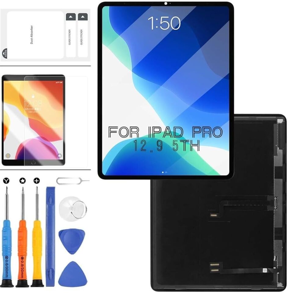 Cam değişim İpad Pro 12.9'' (6.nesil) yıl 2022 A 2436 Lcd ön cam değişim bedeli)