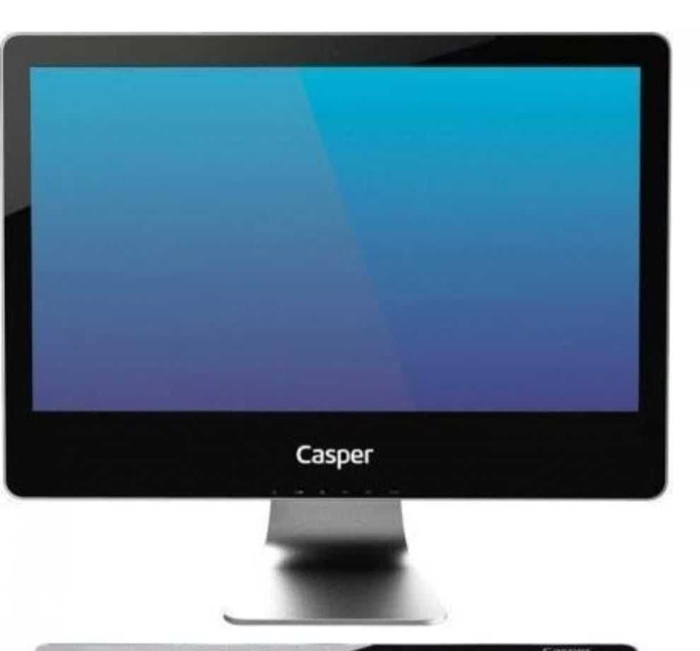 2. el casper 21,5” all in one pc lcd i5 2,9 3.nesil 8 gbram / 500 gb sata , sadcee  cihaz , lcd dokunmatik değildir.