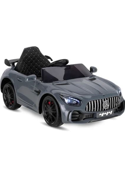 Babyhope Ümit Babyhope 444 Gtr Sport Akülü Araba 12V Koyu Gri 06
