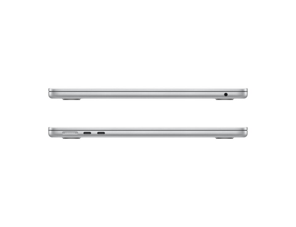 Macbook Air 13'' 16 gb 512 gb gümüş  8 çekirdekli CPU’ya, 8 çekirdekli GPU’ya ve 16 çekirdekli Neural Engine’a sahip Apple M2 çip 16 GB birleşik bellek 512 gb  SSD depolama True Tone özelliğine sahip 13.6 inç Liquid Retina ekran³ 1080p FaceTime HD kamera 