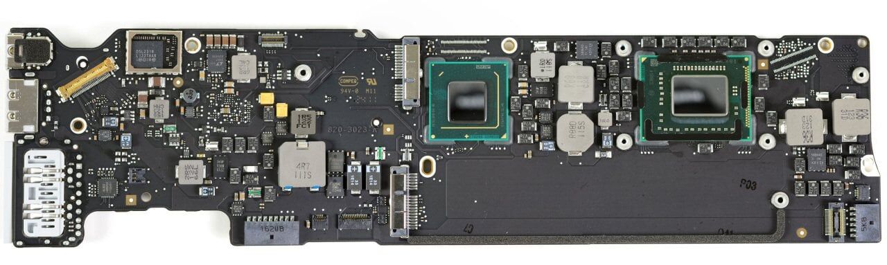 A1466 anakart için MacBook Air 13 ''  i5 için 1.8GHZ , 4GB  820-00165-A 2012