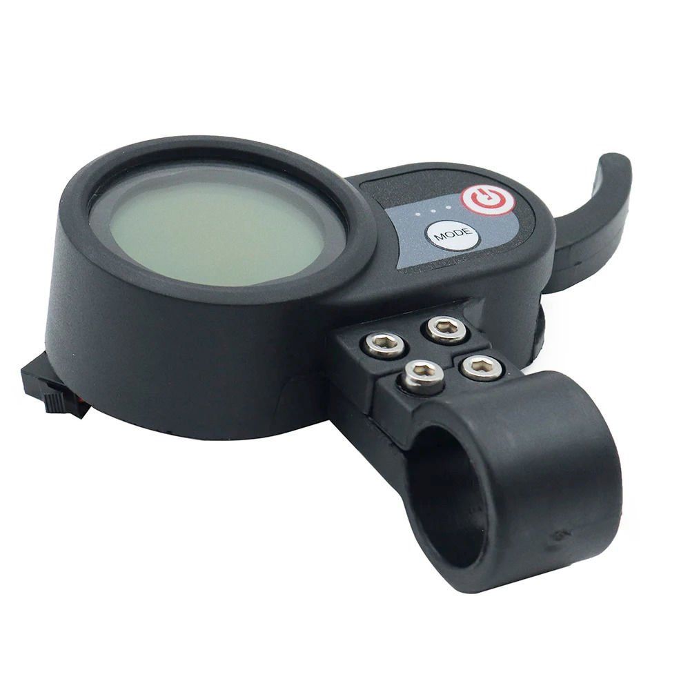 TF-100 6 PİN LCD GÖSTERGE VE GAZ KOLU siyah