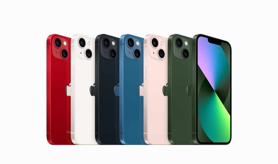 iphone 13  6.1''   512 gb mavi, pembe, gece yarısı, yıldız ışığı, yeşil, kırmızı