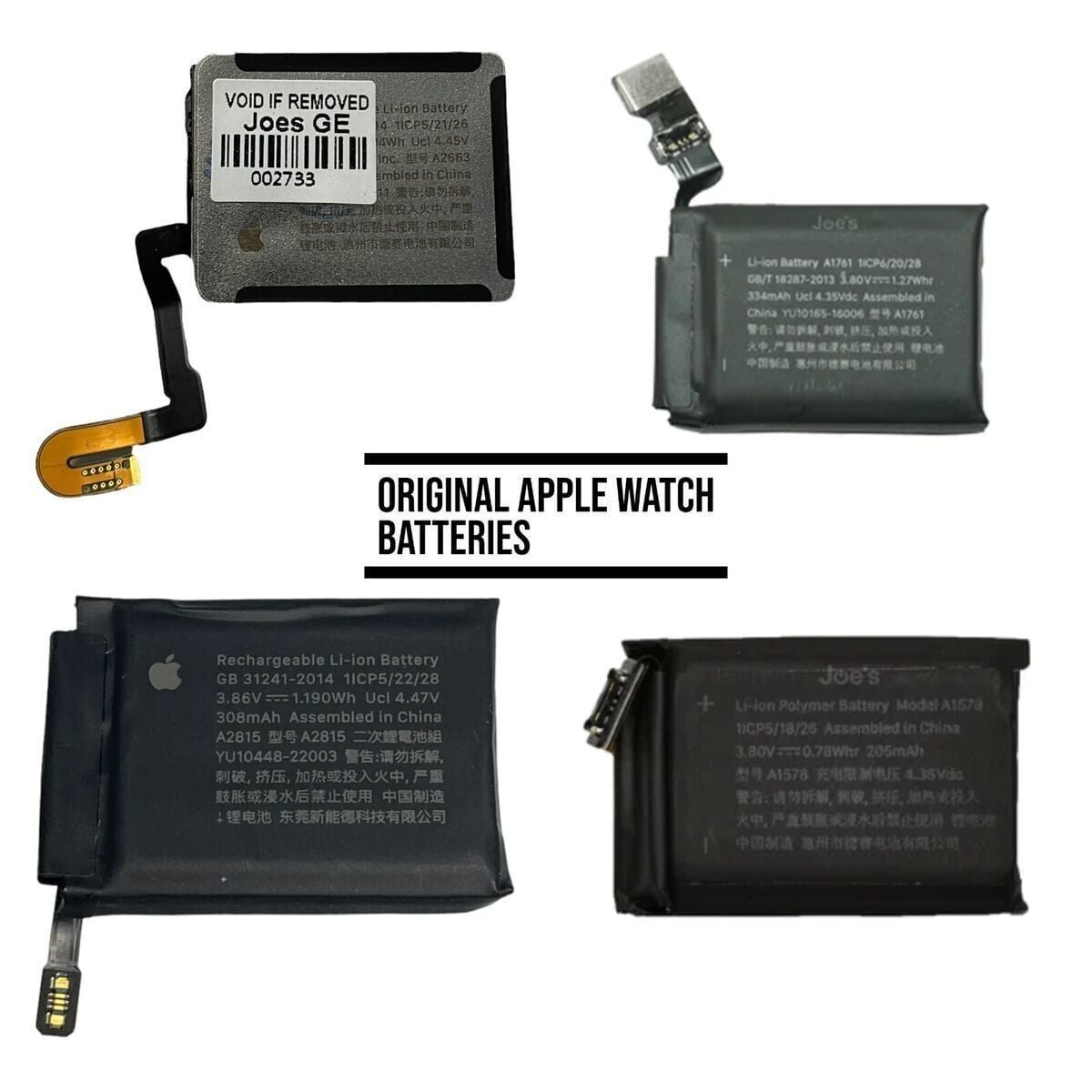 yedek parça  apple  watch seri6  a2345 a2327 pil değişimi
