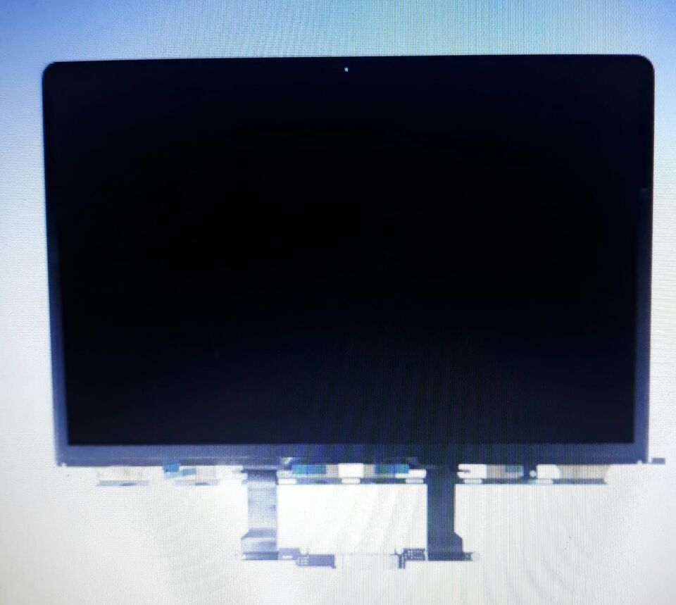 Macbook Pro 16” m2 2023 GÜMÜŞ  a2780    komple metal çerçeveli LCD ekran ( kırık broken