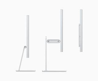 Apple Studio Display  Standart cama ve VESA montaj adaptörüne sahip  27 inç 5K Retina ekran. Ana Sahne özellikli 12 MP Ultra Geniş kamera. Stüdyo kalitesinde mikrofonlar. Uzamsal Ses teknolojisine sahip altı hoparlörlü ses sistemi.