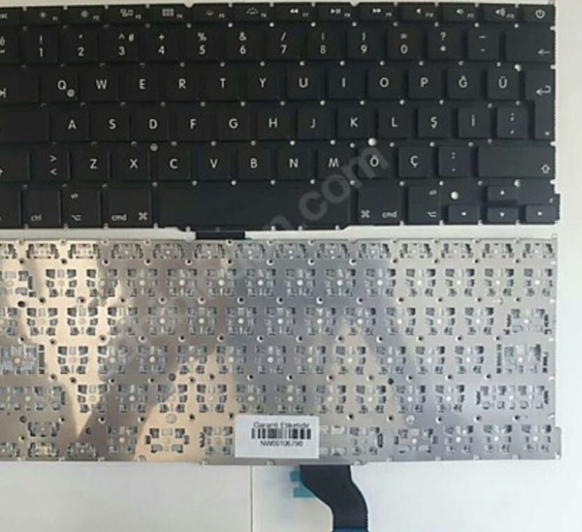 MACBOOK PRO 14 INC A2442 UYUMLU KOMPLE SET KLAVYE