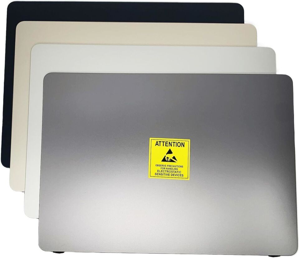 Macbook Pro 16” m2 2023 GÜMÜŞ  a2780    komple metal çerçeveli LCD ekran ( kırık broken ) kıırlmış ekran yerine yeni ekran LCD