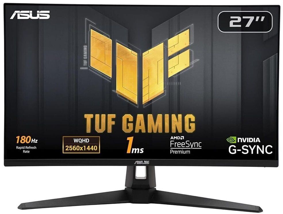 Asus 27'' TUF Gaming VG279Q3A IPS Gaming Monitör 1ms Siyah	1920x1080, 180Hz ,FreeSync Premium, G-Sync, DP, HDMI, Vesa, Hoparlör