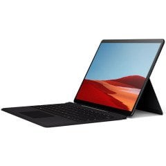 MS Surface Pro X SQ1  cpu   13''    2880 x 1920     8  gb ram, 256 GB  ssd  flash,  LTE Black (KHL-00004)  10/5  mp kamera, wireless: Bluetooth, WLAN, GPS, WWAN   Battery life (max.): 13 hours  Processor model: Microsoft SQ1 (ARM-based chipset) 2 x USB Ty