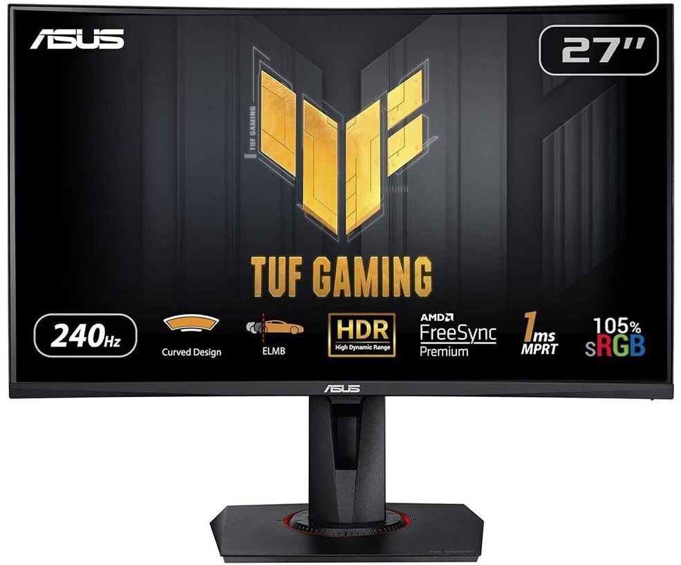 Asus 27'' VG27VQM Curved Gaming Monitör Siyah 1ms	1920x1080, 240Hz, DP, HDMI, Hoparlör, Vesa