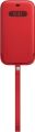 iPhone 12 | 12 Pro için MagSafe özellikli Deri Zarf Kılıf - (PRODUCT)RED