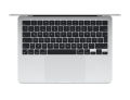M3 MacBook Air 13''  8 gb bellek, 256 gb ssd, gümüş rengi