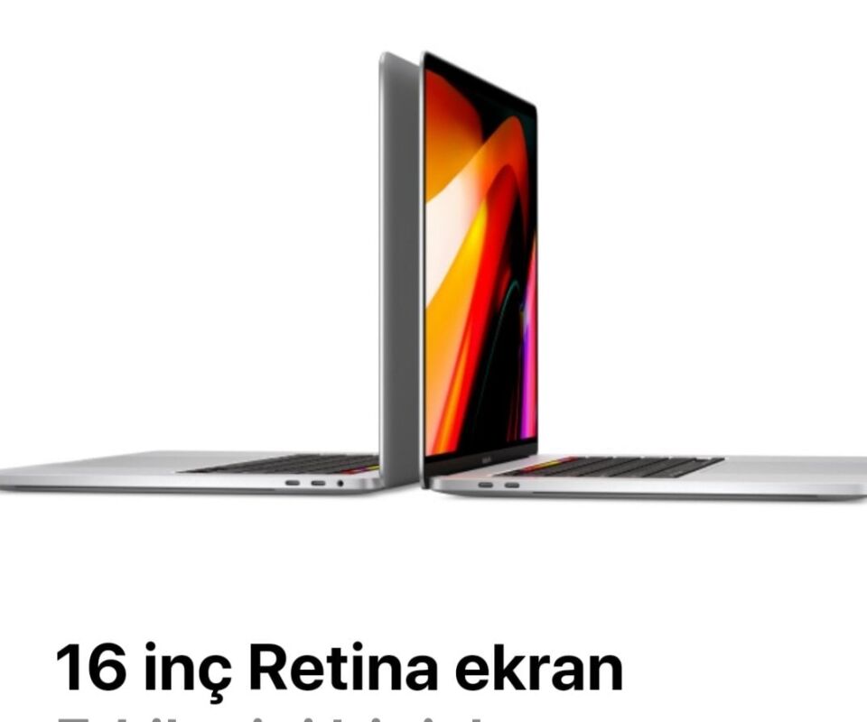 16 inç MacBook Pro’nuzu kişiselleştirin - Gümüş ve Uzay Grisi 2.4 GHz 8 çekirdekli 9. nesil Intel Core i9 işlemci, 5.0 GHz’e kadar Turbo Boost 64 GB 2666 MHz DDR4 bellek 8 GB HBM2 belleğe sahip AMD Radeon Pro 5600M 2 TB SSD depolama True Tone özelliğine s