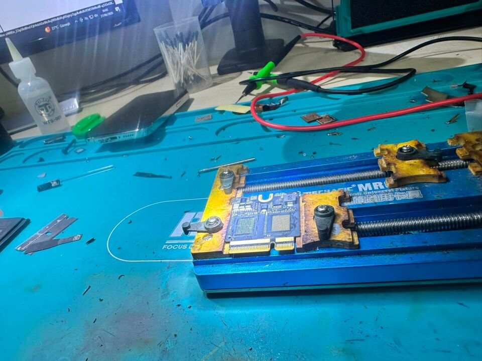 ipad pro için nand ssd değişim işlemi
