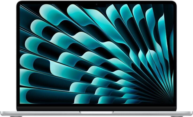 M3 Macbook Air 13 inç 8 gb bellek 2 tb ssd, gümüş