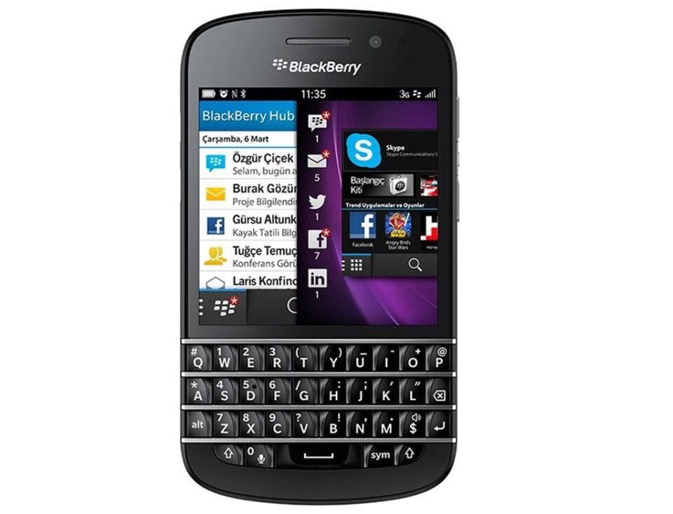 2.el Blackberry 9900 Siyah TR Çıkışlı Ithal TR Garantili Simm free Bold KUTUSU YOK