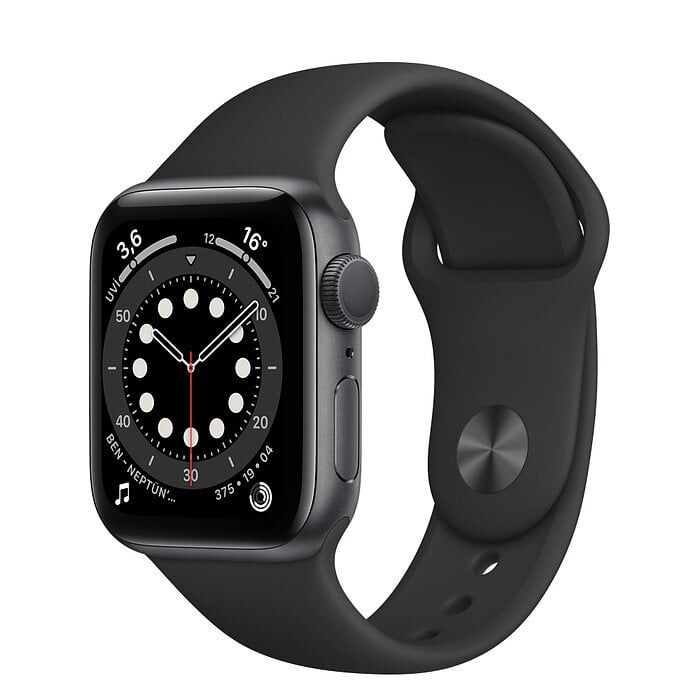 Apple Watch 6.seri Altın, gümüş, uzay grisi  Rengi Alüminyum Kasa ve Spor Kordon Hafif özellikteki alüminyum kasa, uzay endüstrisi standartlarında %100 geri dönüştürülmüş bir alaşımdan üretiliyor.  İnovatif bir pim mekanizmasına sahip olan Spor Kordon, he
