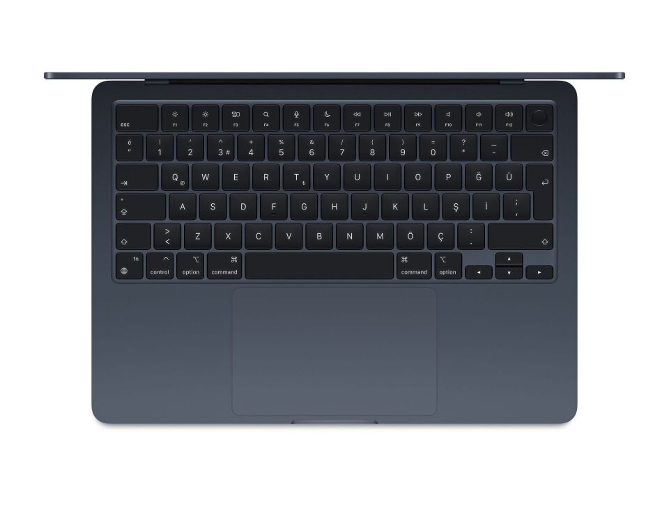 Macbook Air M3, 13'' 16 gb, 2 Tb gece yarısı