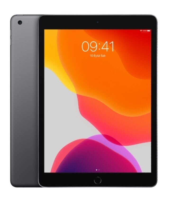 İPAD 10.2 inç, 32 gb, wifi + celluler A12 bionic cip, smart keyboard ile uyumlu, apple pencil (1.nesil) uyumlu.  uzay grisi, gümüş, altın renklerde,