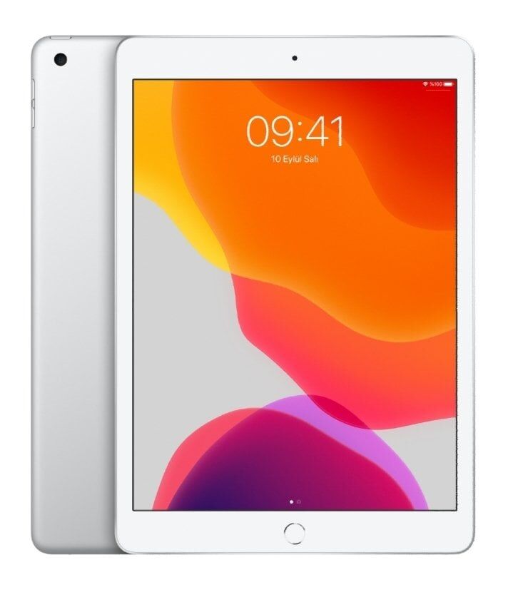 İPAD 10.2 inç, 32 gb, wifi + celluler A12 bionic cip, smart keyboard ile uyumlu, apple pencil (1.nesil) uyumlu.  uzay grisi, gümüş, altın renklerde,