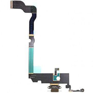 XS MAX Şarj Soketi İphone XS Max Şarj Soketi Kulaklık Mikrofon Film Bordu Gold Altın